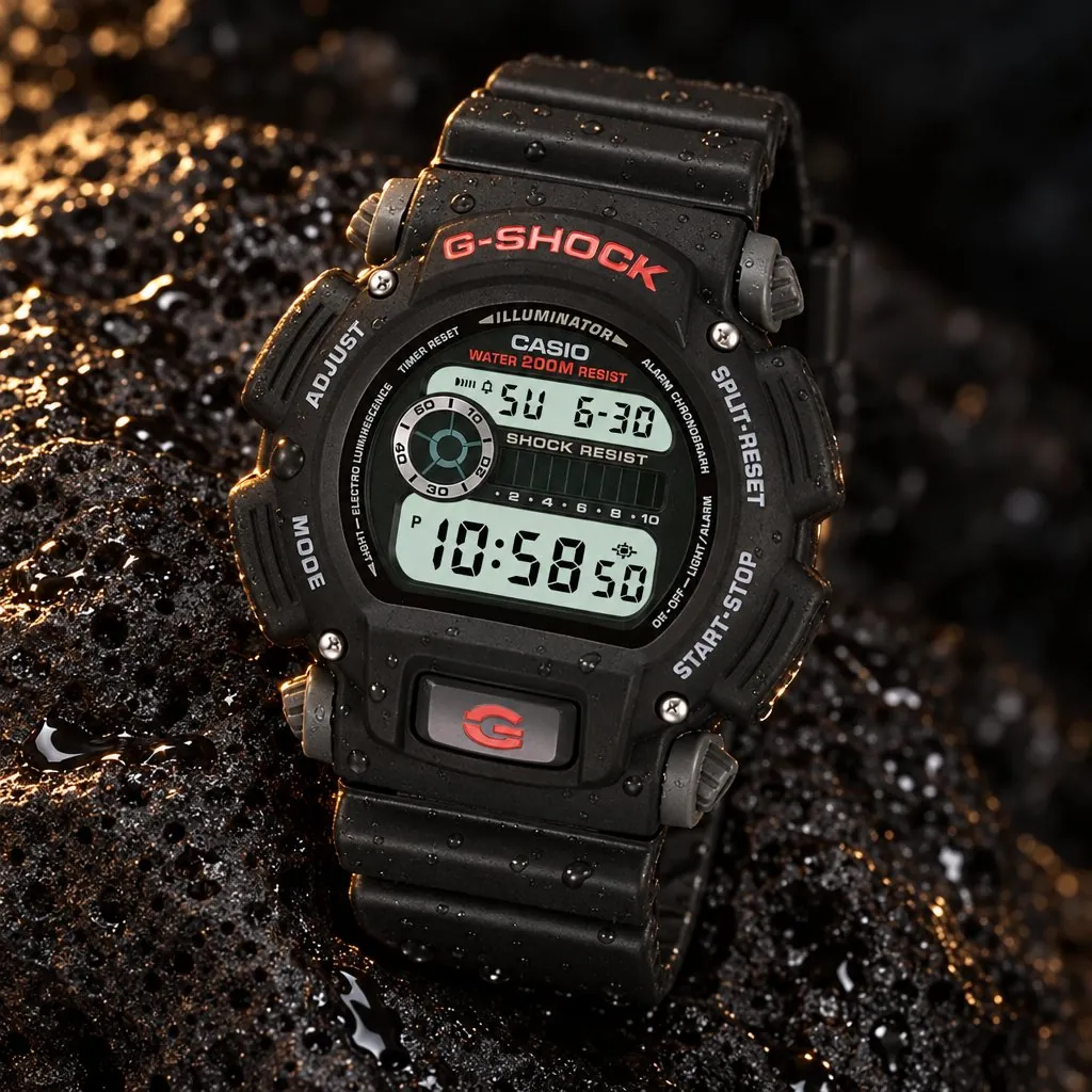 Casio G-Shock DW-9052, negro