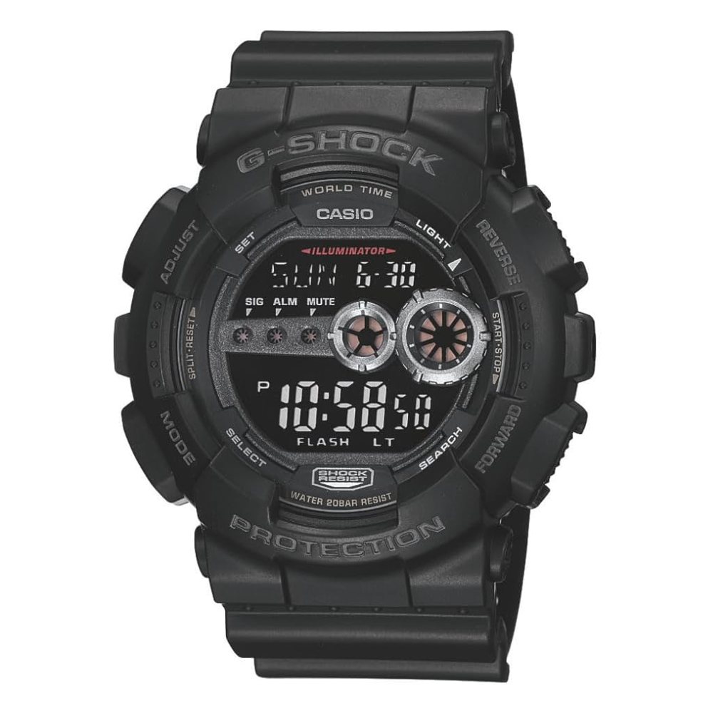 Casio G-Shock GD-100, negro, foto del producto