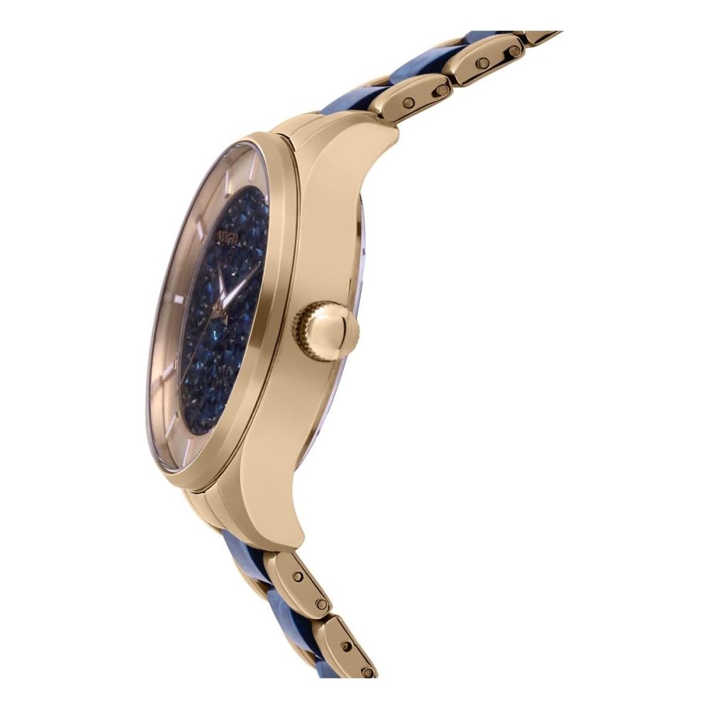 Invicta Angel para mujer, dos tonos con esfera azul (24662), foto del producto