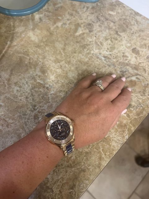 Foto de Julia H. con su reloj